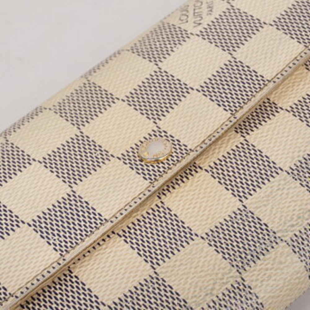 Louis Vuitton Damier Azur Portefeuille Sala Bifold Long Wallet - Picture 9 of 13